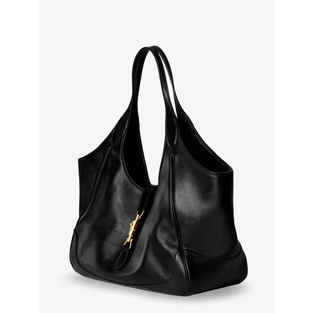 Gucci Women Mercato Leather Shoulder Bag - Picture 3 of 5